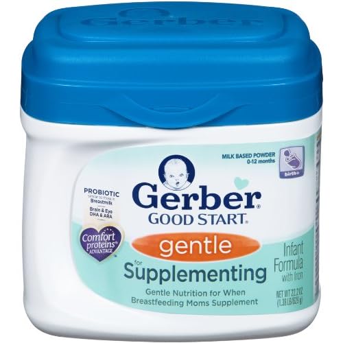 Gerber Good Start Gentle For Supplementing Powder Infant Formula, 22.2 Ounce image