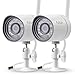 Funlux Wireless 720P HD Outdoor Security Camera Day/Night Video Surveillance Camera (2 Pack)
