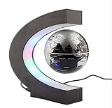 Floating Globe C shape LED World Map Decoration