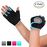 Nlife Power-Grip Half-finger SPORTS GLOVES,EXERCISE GLOVES Ideal For Cycling, Rowing, and Weightlifting