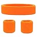 Sweat Band Headband Wristbands for Men - Head Wrist Sweatband Set for Women Kids Boys Girls - Ideal for Sports Athletics Event Workout Exercise Basketball Running Tennis Football
