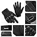FREETOO Workout Gloves for Men Knuckle Protection Gloves for Motorcycle Heavy Duty Work Outdoors Activities