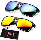 POLARIZED Lenses Many Color Frame To Choose From For Men Women Unisex Sunglasses + Free Hard Case