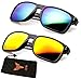 POLARIZED Lenses Many Color Frame To Choose From For Men Women Unisex Sunglasses + Free Hard Case