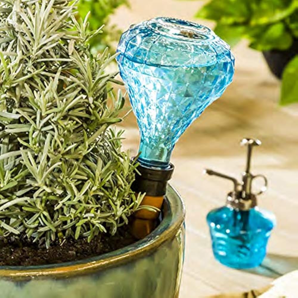 Glass Mini Watering Can Flower Spray Bottle Self Globe