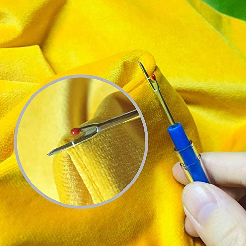 2PCS Seam Rippers, Sharp Sewing Seam Thread Remover Stitch Unpicker with Ergonomic Handles for Needle Work Patterns and Sewing Clothes