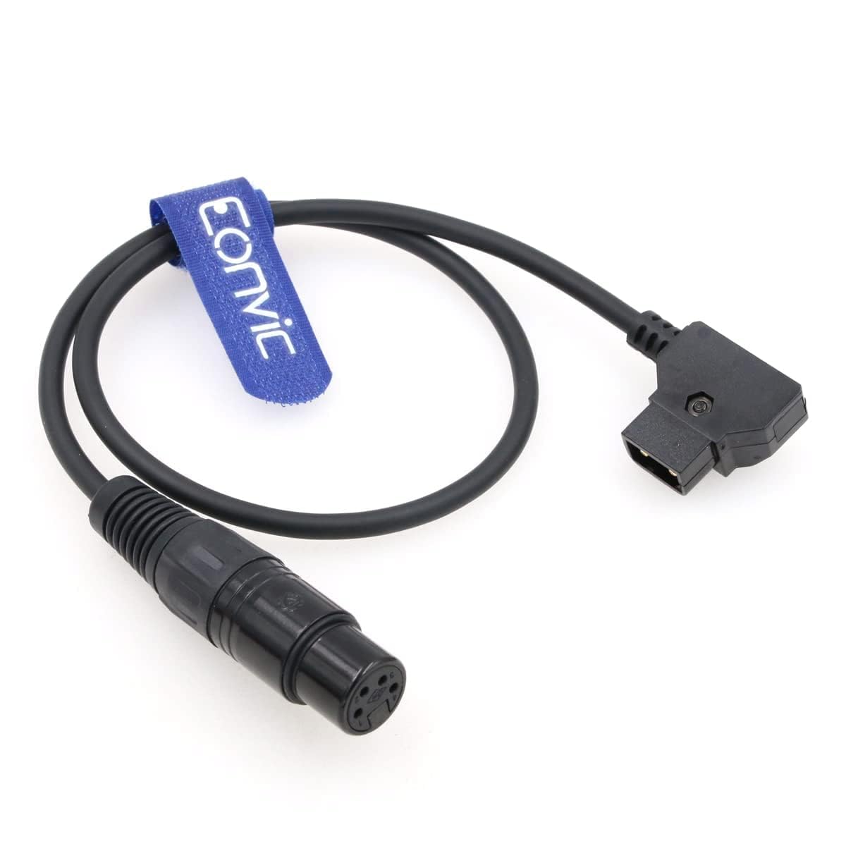 Eonvic D-Tap 4 Pin XLR Female Power Supply Battery Adapter Cable