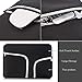 Egiant Laptop Sleeve 13.3 Inch, Water-Resistant Protective Bag for Mac Air, Pro 13 Retina Touch Bar, 12.9 Inch iPad Pro, Surface Book, Chromebook 13.3, Computer Notebook Carrying Cases-Black
