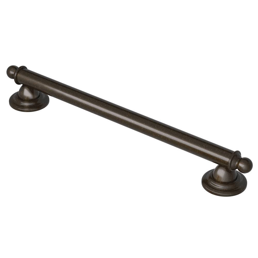 Moen YG2218ORB Brantford 18-Inch Designer Grab Bar, Oil Rubbed Bronze