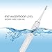 Sonic Electric Toothbrush, Hangsun HT1000 Power Rechargeable Toothbrush 8 Hours Charge Minimum 30 Days Use w/ 4 Brush Modes and 3 Replacement Heads