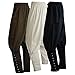 Men's Ankle Banded Pants Medieval Viking Navigator Pirate Costume Trousers Renaissance Gothic Pants, Coffee, Large