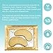 Under Eye Patches By Accardi – Anti-Wrinkle & Anti-Aging Treatment Eye Masks– Vegan Depuffing, Hydrating & Rejuvenating Eye Pads With Collagen, Vitamin C & Natural Ingredients– Gold Eye Mask 12 Pairs