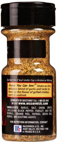 McCormick Grill Mates Montreal Chicken Seasoning, 2.75 oz - Image 3