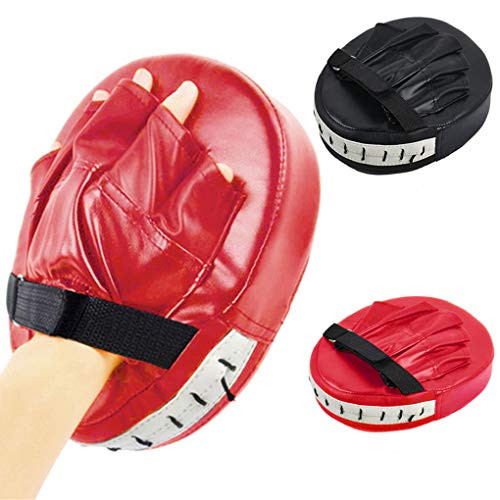 Lorsoul-Kick-Guantes-de-Boxeo-del-cojn-del-sacador-Bolsa-de-Destino-de-los-Hombres-de-la-PU-MMA-Muay-Thai-Karate-Lucha-Libre-Formacin-Sanda-Adultos-Nios-Accesorios