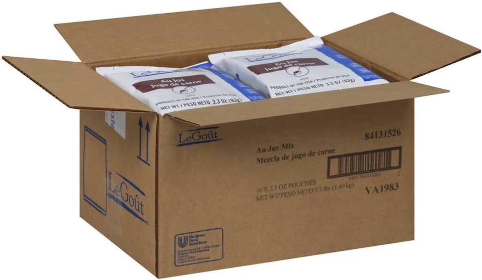 Legout Instant Au Jus Mix, 3.3 Ounce - 16 per pack -- 1 each.