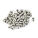 uxcell 50Pcs M3 x 3mm Stainless Steel Hex Socket Set Grub Screws Headless Cup Point