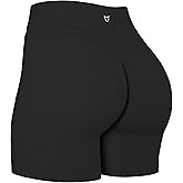 TomTiger Yoga Shorts for Women Tummy Control High Waist Biker Shorts Exercise Workout Butt Lifting Tights Women's Short Pants