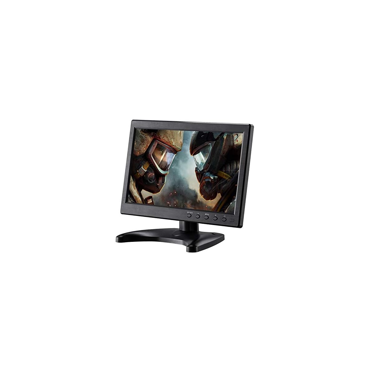 Kalesmart 10.1 inch Small Computer Monitor HD 1024x600 with HDMI VGA