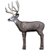 Delta McKenzie 1/3rd Size Mule Deer 3D Archery Target - Premium Pro-Foam Self-Healing Bowhunting Practice Target with Scoring Rings - Realistic, Portable 16lb Deer Target for Compound &amp; Crossbows