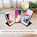 SSA Magnetic Wireless Charging Stand, 3-in-1 Magnetic Stand Lite with 5ft USB-C Cable, Mag-Safe Charger Stand for iPhone 14 12 13 Pro/Max/Mini, AirPods, Apple Watch (with AC Adapter)
