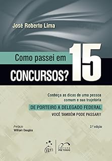 Livro Como Passei em 15 Concursos? Você Também Pode Passar