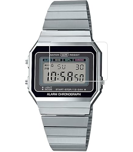 VacFun 3 Pellicole Protettive Trasparenti Per Casio A159WGEA-1 - Flessibili E Auto-Riparanti