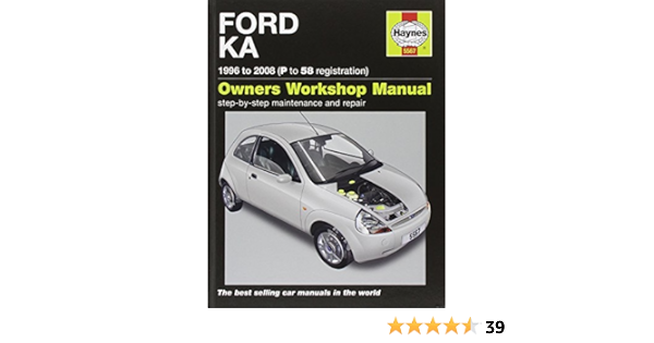 Ford Ka 96 08 Haynes Car Workshop Manuals Storey Mark 9780857335678 Amazon Com Books