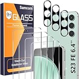 [4+3 Pack] Glass Screen Protector for Samsung