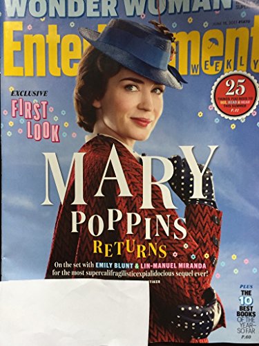 Entertainment Weekly Magazine (June 16, 2017) Mary Poppins Returns
