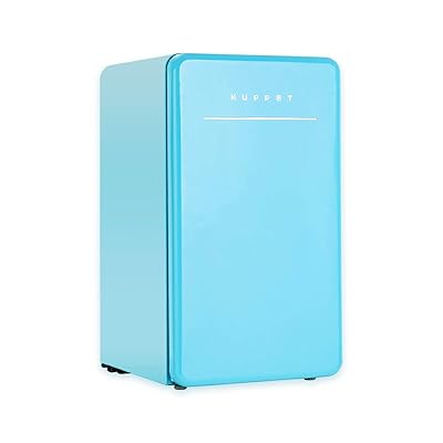 KUPPET Retro 3.2 Cu. Ft Mini Fridge Compact Refrigerator