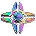 Metal Fidget Spinner Rainbow, ESARORA Metal Fidget Hand Spinner Stress Reducer Guranteed 2-4 Minutes Ultra Durable Stainless Steel Bearing Finget Spinner