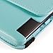 GMYLE(R) Aqua Blue 360 Degree Rotating PU leather Folio Stand Case Cover for Nook HD+ Plus 9 inches Barnes & Noble e-book Reader Tablet (Multi Angle- Vertical/Horizontal and Wake up Sleep Function)