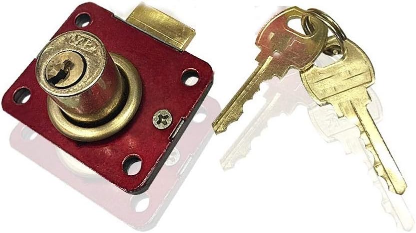 Convenient 5 Drawer Locks Home Office Lock Computer Desk Lock File Cabinet Lock Safe Size 22mm Keyhole Amazon Co Uk Baby