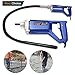 Seeutek Handheld Concrete Vibrating Tool - 1500W 6.6ft Electric Concrete Vibrator, 13000VPM Portable Pencil Cement Vibrator for Remove Air Bubble and Mix Concrete, Easy to Use