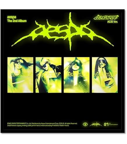 Amazon.com: aespa LEMONADE [MUTANT Ver.] 2nd Full Album (WINTER