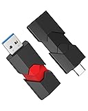 RAOYI 2 Pack 128GB USB C Flash Drive 2 in 1 Type C