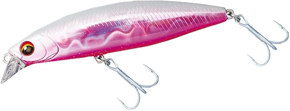 Amazon ダイワ Daiwa ヒラメ ミノー フラットジャンキー サーフハリケーン 90s ヒラメ白桃 ルアー ダイワ Daiwa スポーツ アウトドア