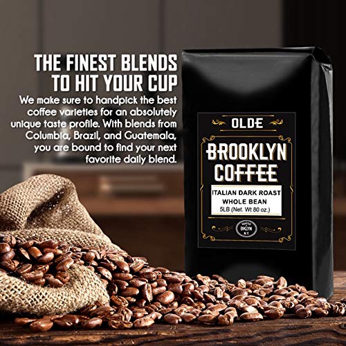 ITALIAN Dark Roast Whole bean 5 LB Extra Strong Coffee The World’s