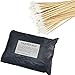 Cotton Tip, (Pack of 4/Total 400 pcs ) Swabs long, Cotton Swabs With Wooden Handles, CLEANING single-tipped Cosmetic Tool makeup removal wound care Cotton Buds