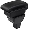 Console Armrest for Nissan Versa 2020-2024 Center Storage Box with USB Charging Port