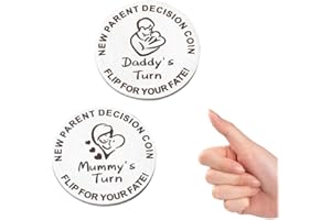 Lovely New Parent Decision-Coin as Funny Gifts for Mom Dad