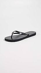 Tory Burch Thin Flip Flop Black Sandal