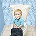 Potty Training Seat for Toddler with Bonus Command Hook - Toilet Seat for Boys and Girls - Comfortable, Non-Slip Kids Toilet Seats with Hanging Ring