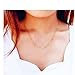 Women Lady Fashion Triangular and Cylindrical Pendant 18K Gold Plated Stainless steel Necklaces Chian