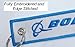 Boeing Pilot Aviation Key Chain - Boeing Aircraft - Woven Key Tag - Aircraft Airplane Boeing