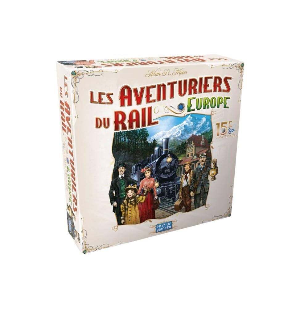 Days of Wonder Ticket to Ride - 15th Deluxe - Europe
