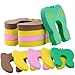 Cute Yellow Tiger Pink Pig Door Stoppers / Baby Finger Pinch Guard - Set of 10 Pcs Mommy Good Helper Color Send Randomly