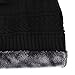 Tirain Men's Stylish Slouchy Knit Beanie Hats Fleece Lined Skull Ski Caps (One Size, Black)