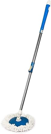 Generic Spin Mop Expandable Stainless Steel Stick Rod (Assorted Color)