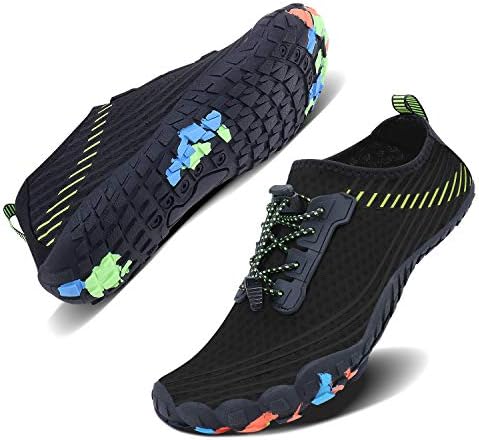 WXDZ Men Women Water Sports Shoes Quick Dry Barefoot Aqua Socks Swim Shoes for Pool Beach Walking Running